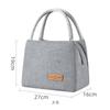 New Portable Lunch Bag For Women Fridge Bag Zipper Thermal Bag Crossbody Lunch Box Tote Food Picnic Beach Bag