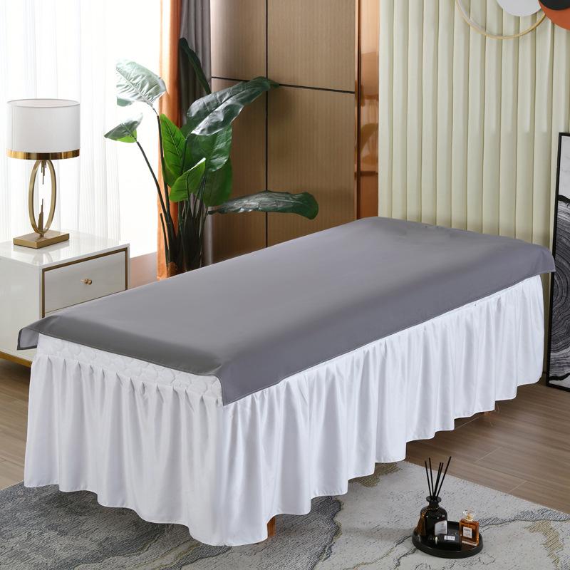 Waterproof Oilproof Beauty Bed Sheet with Hole - Oil-Resistant, Anti-Dirty, Skin-Friendly for Salons and Massage.