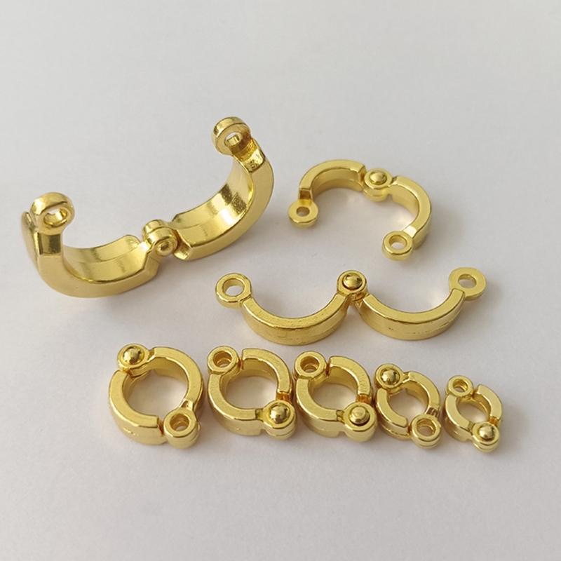 Anéis de Marcação para Patas de Pássaros tipo Presilha para Pombos Papagaios de Estimação Periquitos Acessórios Presilha Redonda para Pata 4-15mm Feito de Metal