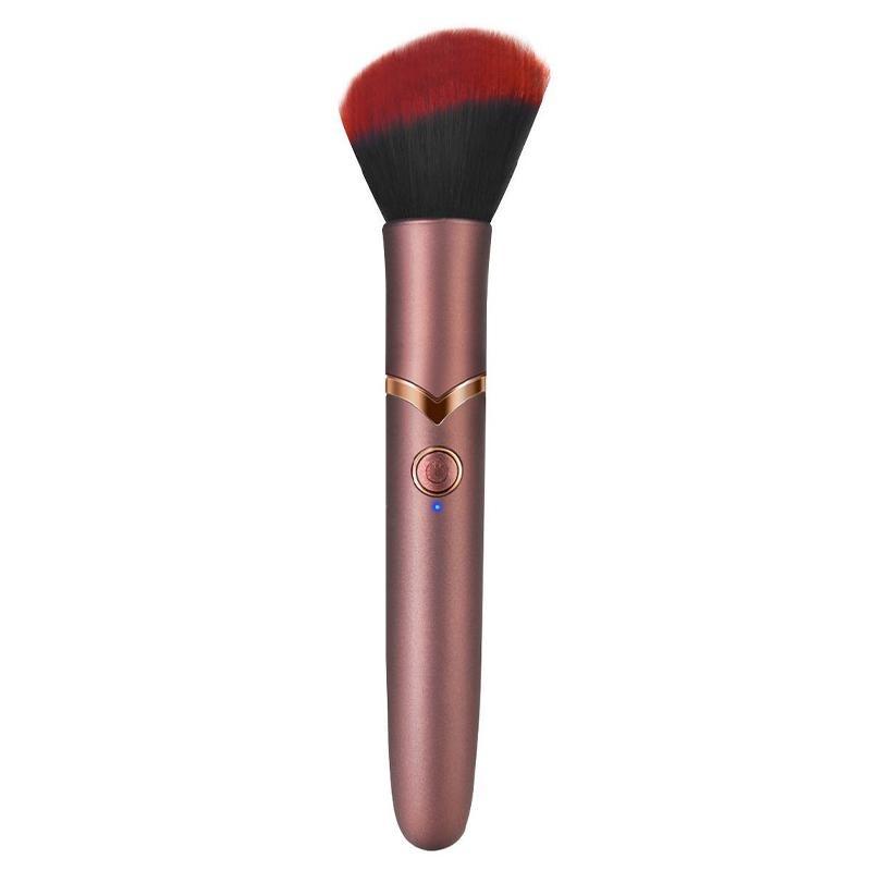 Sex Toys USB Rechargeable Massage Vibrator Makeup Brush Design Flirting ABS Clitoris Stimulator Masturbator Massage Stick for Women