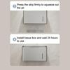 Toilet Paper Holder Commercial Grade No Drill Wall Mounted Moisture Proof Corrosion Resistant for Office Restroom