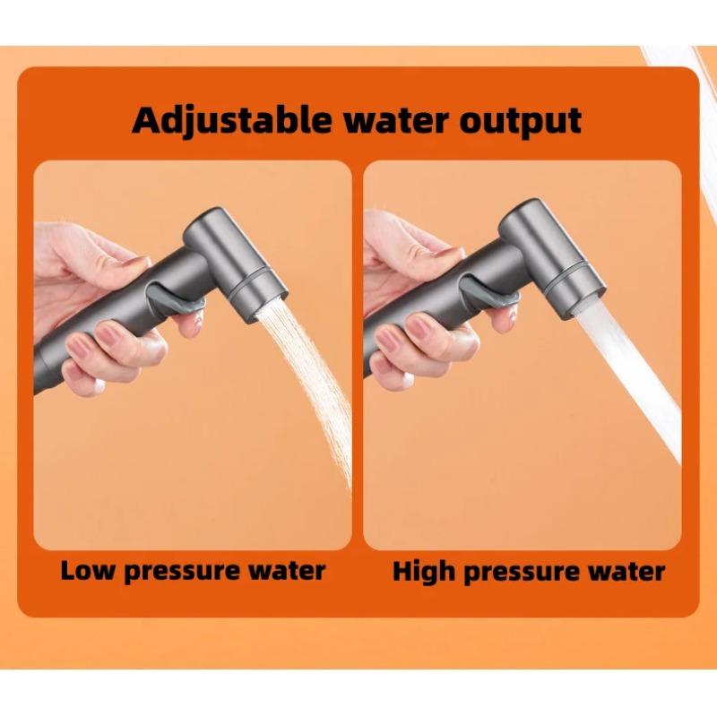 Bidet Toalett Sprayer Dusj Wc Bad Dusj Håndholdt Bidet Sprøytesett Toalettkran