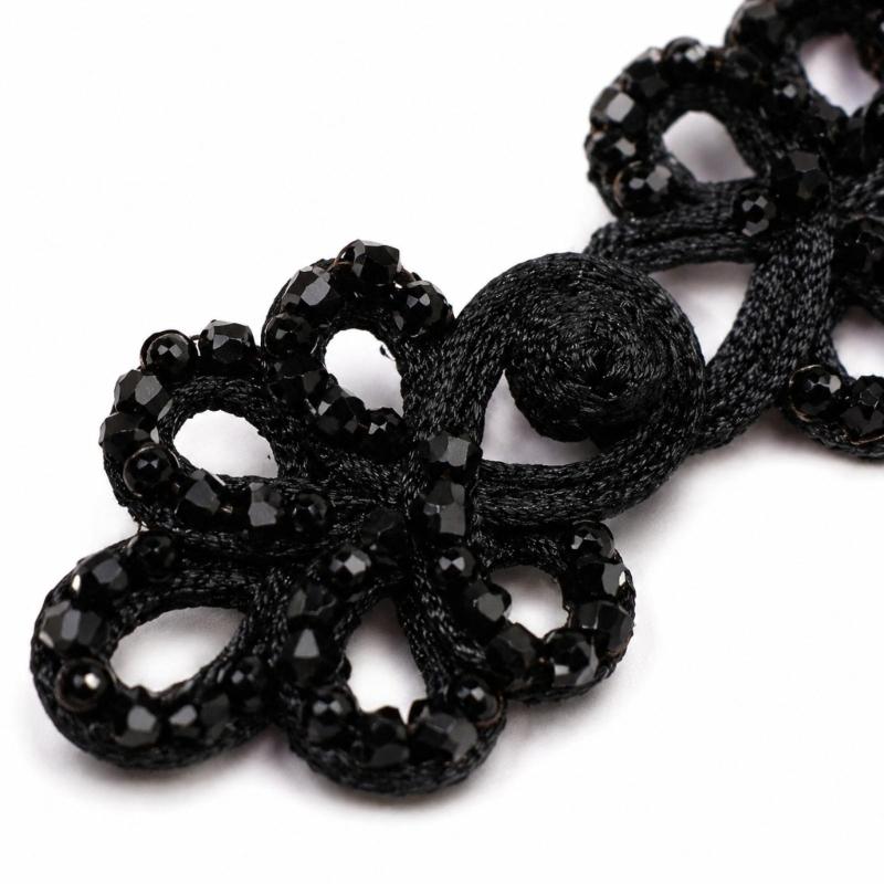 Five-Lobed Flower Button Decorative Cheongsam Button Fasteners for Traditional Chinese Garment Sewing Embellishments