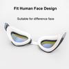 Silicone Professional Water Repellent Plating Clear Double Anti-fog Swim Goggles Anti-UV Men and Women Eyewear Swimming Goggles with Case