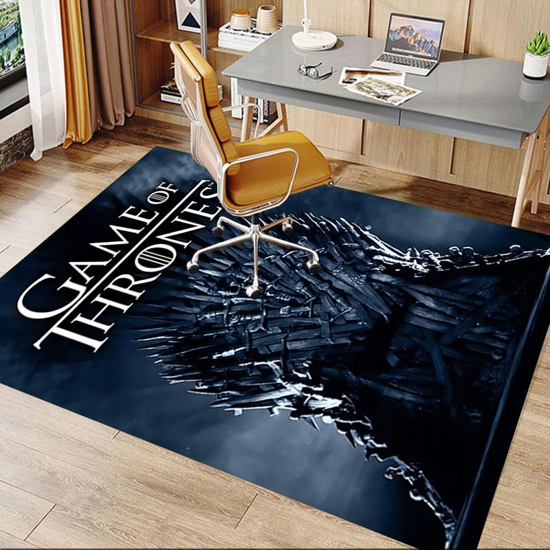 1pc Game of Thrones Carpet, for Home & Office Decor, Desk Chair Carpet, Festive GiftL1308