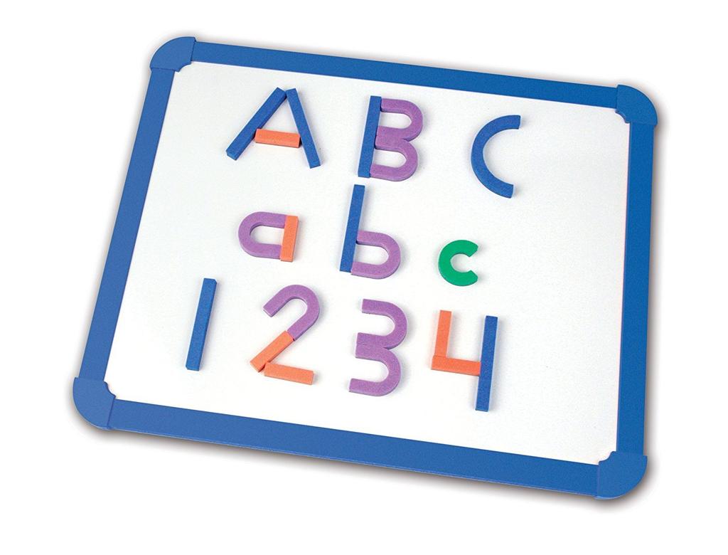 Learning Resources Magnetic Letter Construction Sponge Magnets LER 8551