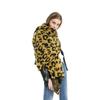 Leopard Print Faux Cashmere Warm Fashionable Versatile Women Scarf