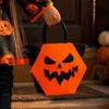 Decorative Festival Display Props Halloween Felt Trick or Treat Bags, Cartoon Owl Bat Devil Pumpkin Kids Theme Party Souvenir Pouches Handheld