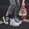 High-top canvas shoes women's platform retro casual women's shoes spring new student cloth shoes heightening shoes 2