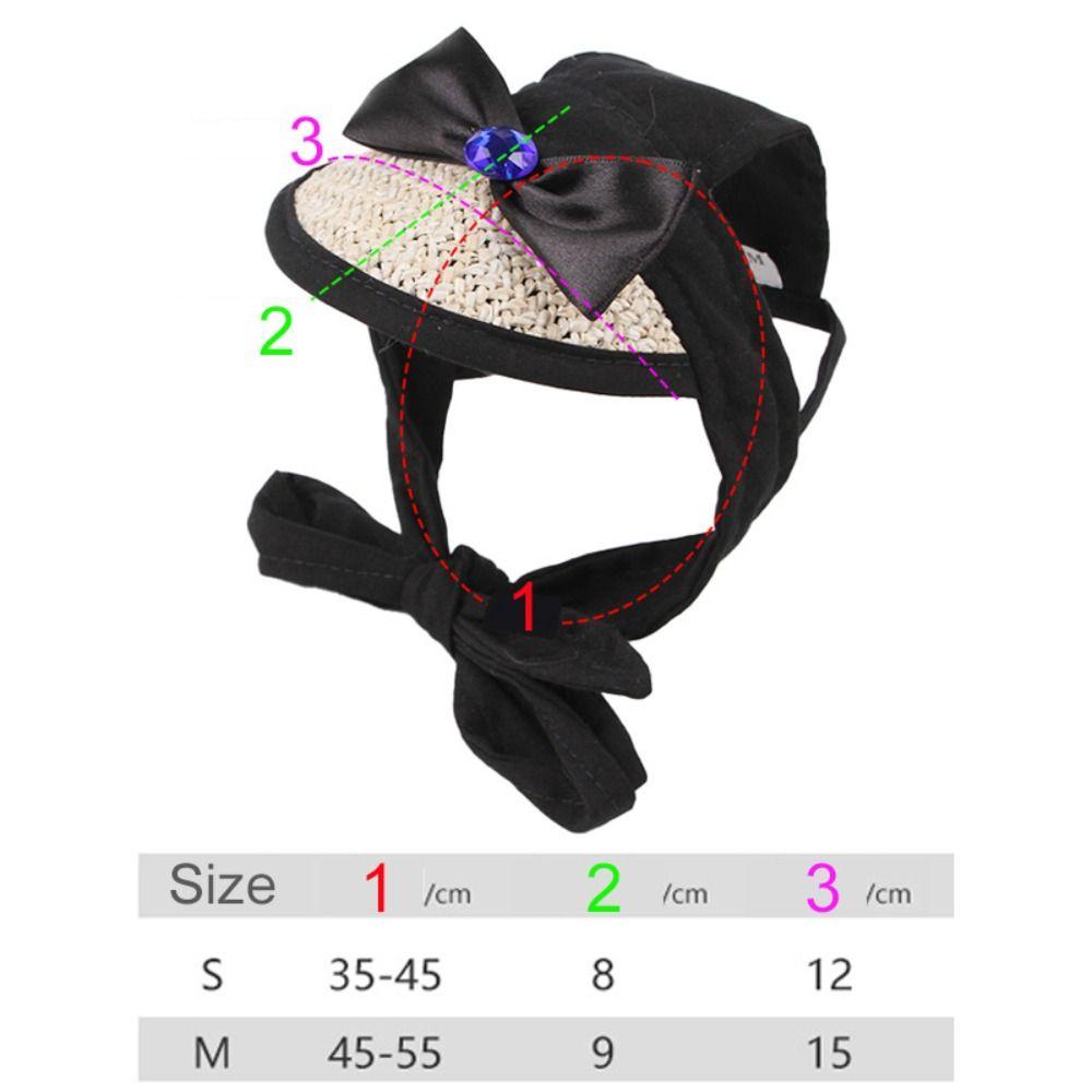 Elegant Dog Fisherman Hat French Style Pet Baseball Cap Cute Dog Sunscreen Hat  Cat