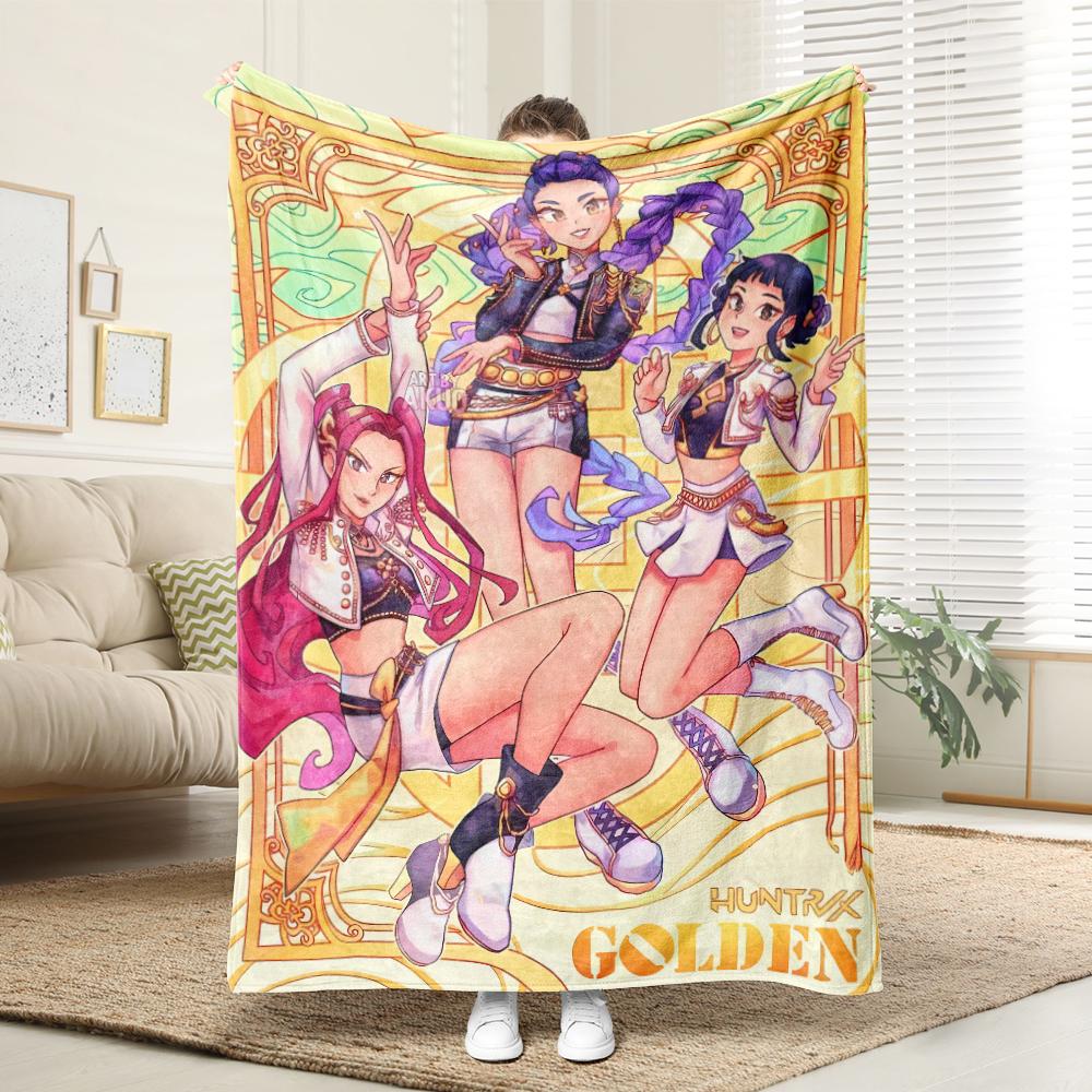 KPop Dämonenjäger Süßes Anime-Mädchenmuster!Die supercoole Decke wartet auf dich