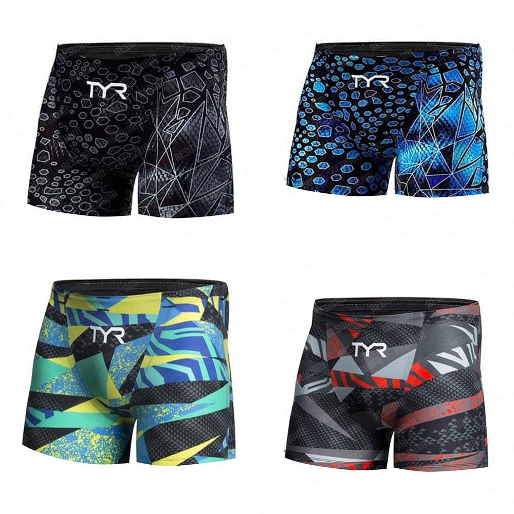 Men's Jammers Swimsuit Swimming Surfing Trunks Beach Tights Shorts Quick Drying Pool Swimming Pantalones Gym Swimwear New Summer