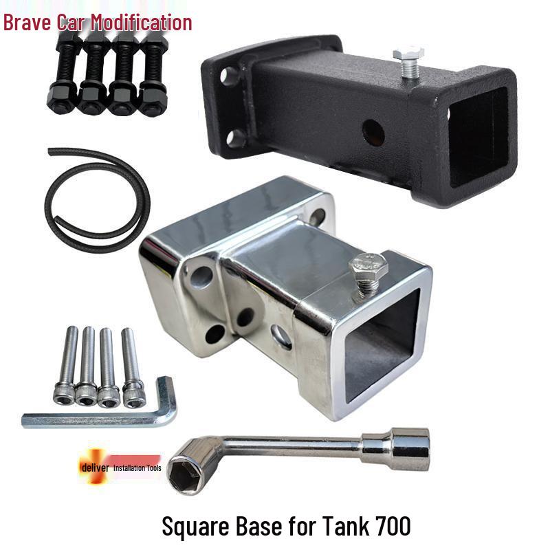Tank 700 Hi4-T Trailer Converter: Square Hole Base for RV Towing Hitch Modification