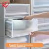 IRIS Large Plastic Drawer Storage Box for Clothes And Toys, 28L Gray, 1 Pack, 450S