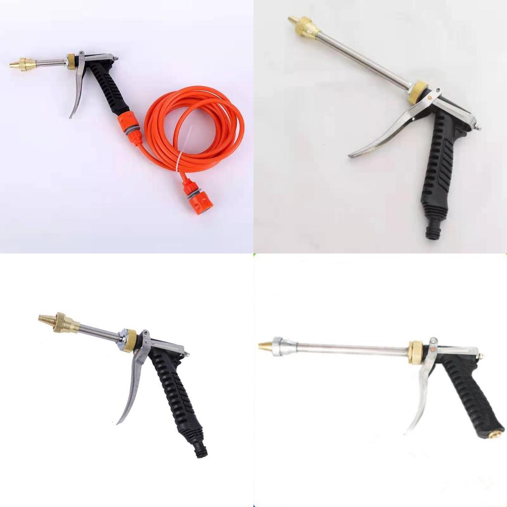 High Pressure Car Wash Gun With Quick Connect Bullet Head For Auto Detailing And Water Spray