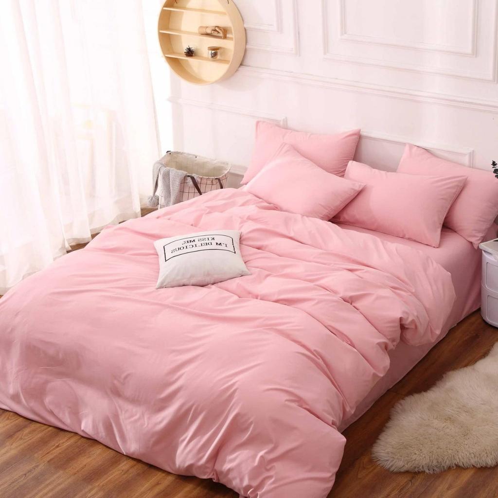 Soft Microfiber Bedding Three-Piece Quilt Cover