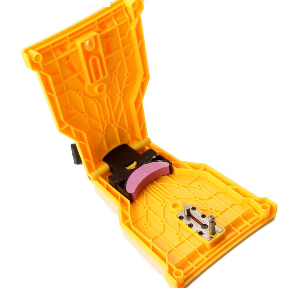 Kettensägenzahnschärfer m. 4 Schleifsteinen Für 14/16/18/20 Zoll Zweilochkette