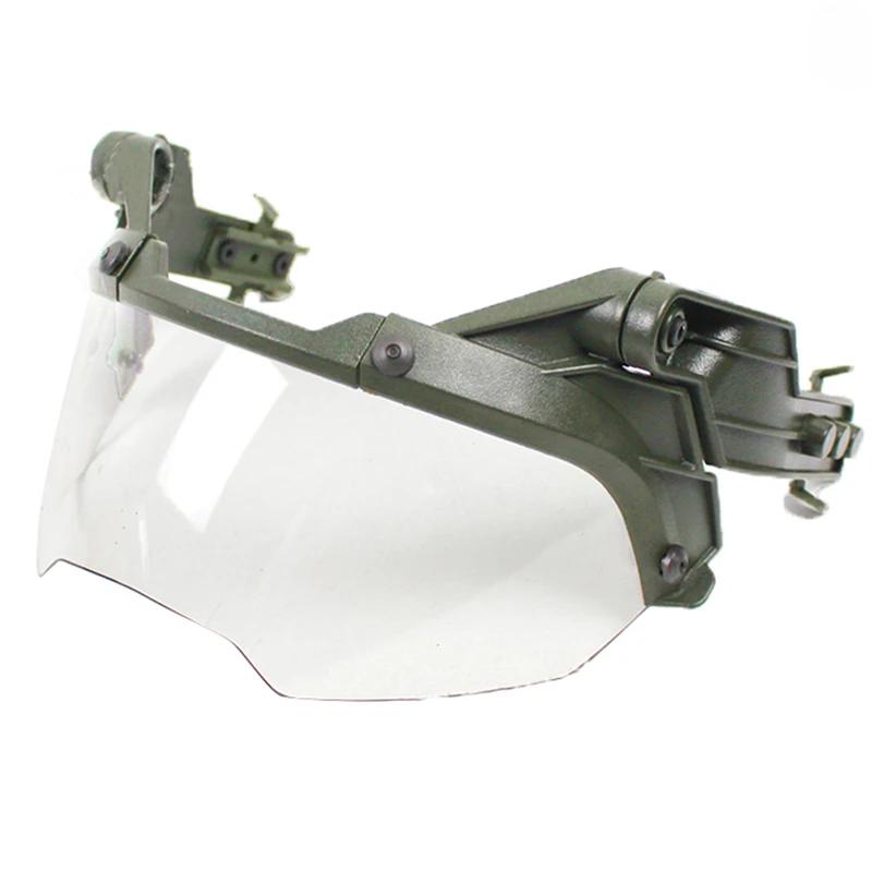 

Adjustable Tactical Helmet Guide OP Goggles Detachable FAST MICH Helmet Anti Fog and Anti Riot OP CS Protective Goggles