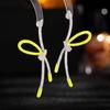 Summer Fashion Ribbon Bowknot Stud Earrings for Women Brand Design Statement Girls Ear Studs Enamel Plated Jewelry