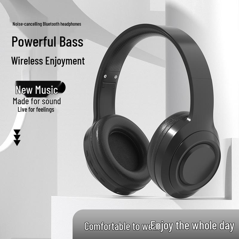 DR58 Series Bluetooth Over-Ear Headphones - Wireless, Noise-Cancelling, Super Long Battery Life, High Fidelity.