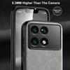 Luxury PU Leather Case For Xiaomi Poco X6 Pro Cover Magnetic Car Holder Silicone Protection Phone Case For Poco X5 X4 Pro 5G