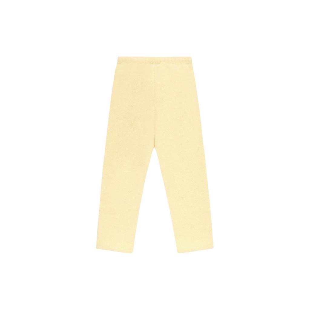 Fear of God Essentials Polar Fleece Pant Garden Yellow Men Bottoms 130SP244251F