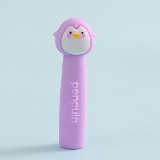Protective Case Silicone Pencil Cap Cartoon Cat Paw Pencil Tip Protector for Wooden Pencils Extend Usage Time Reduce Waste Stress