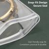 100Pcs Thicken Transparent PVC Zipper Bags for Jewelry, Self-Sealing Pouches for Jewelry, Small Beads & Craft Supplies Packaging