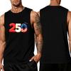 Men's Sleeveless Tank Top Casual Loose Fit Summer Muscle Shirt Lightweight Breathable Fabric Comfortable Daily Wear