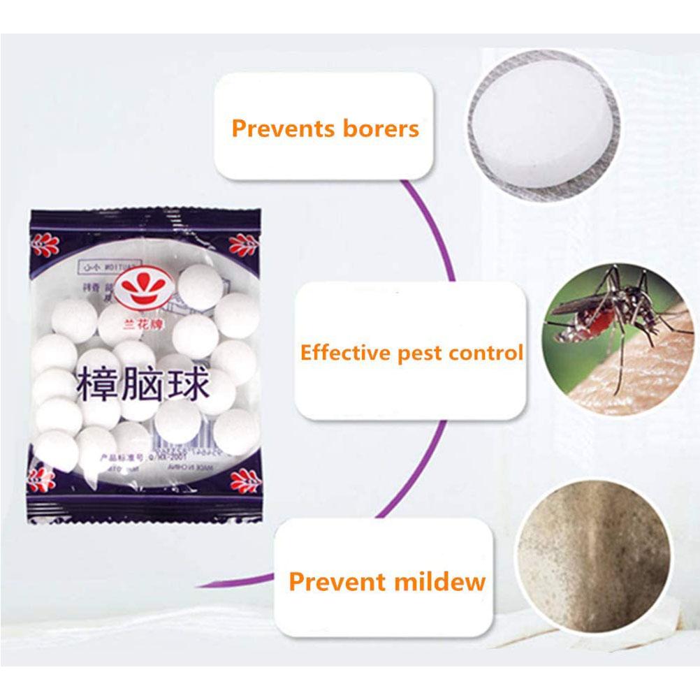 200PCS Anti Insect Balls Clothing Cabinet Insect Control Protection