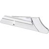Chrome Rear Lower Belt Guard for Harley Touring Electra Glide Street Glide Road King Glide FLHT FLHX FLHR FLTR 2009-2023