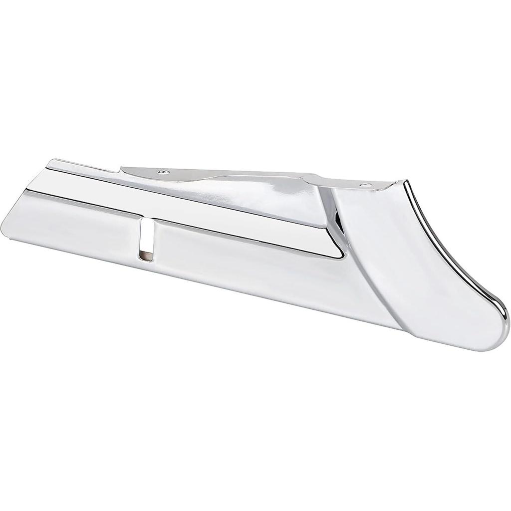 Chrome Rear Lower Belt Guard for Harley Touring Electra Glide Street Glide Road King Glide FLHT FLHX FLHR FLTR 2009-2023