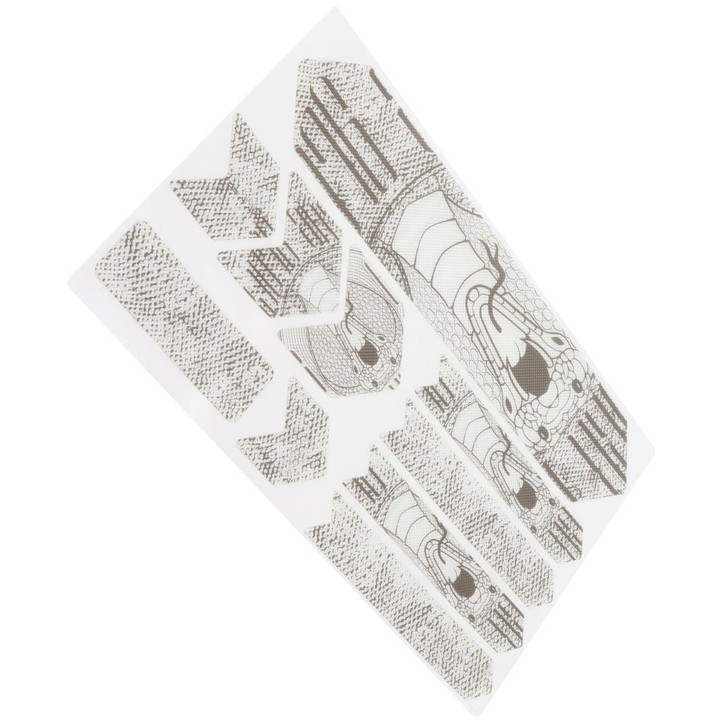 Enlee Samolepky na kolo pro ochranu rámu Vodotěsné Samolepky na horské kolo Rám odolný proti poškrábání