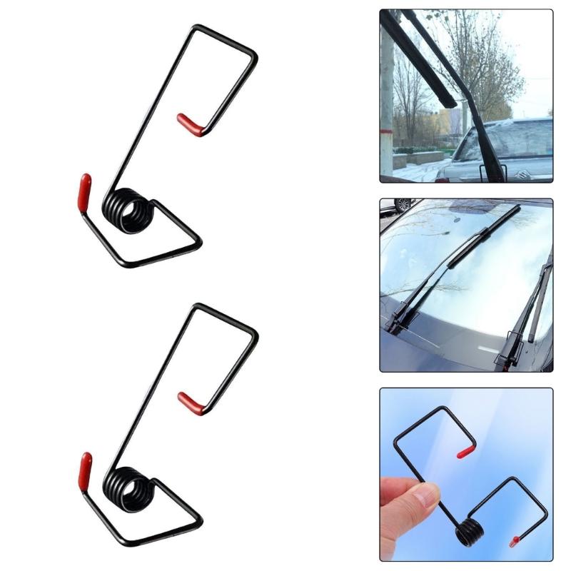 Scheibenwischer Spannfeder Wischerdruckfeder Satz Metallarm Spannfeder Verstärker für die meisten Automodelle