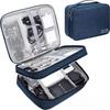 Travel Cable Accessories Bag Waterproof Double Layer Electronics Organizer Portable Storage Case for Cable, Cord, Charger, Phone, Adapter, Power Bank