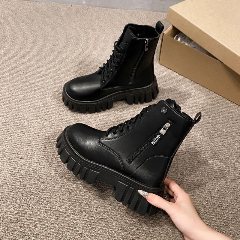 Fashion Boots Female Pastoral Floral Wind Fresh Natural Vacation Casual Fairy Wind Dating Vintage Premium