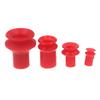 5Pcs Mechanical Hand Vacuum Suction Cup Red Corrugated U8 U15 B5/8/10/15 Industrial Pneumatic Accessories