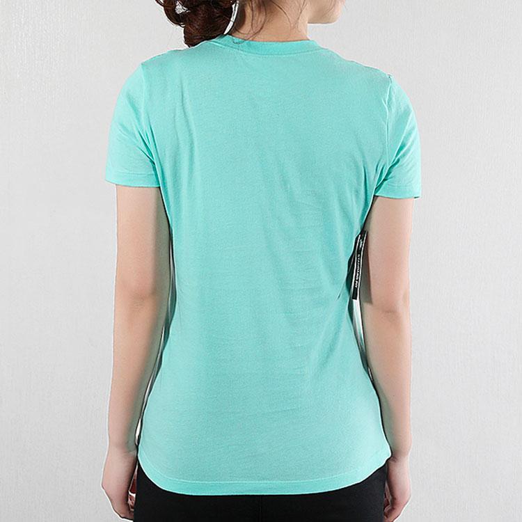 Nike Casual Sports Printed Pullover Short Sleeve T-Shirt Women T-Shirt Green CI1130-307