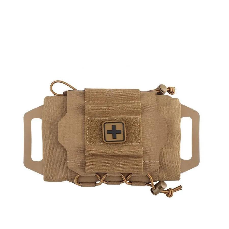 IFAK Medical Pouch MOLLE Rapid Deployment First-aid Kit Survival Outdoor Hunting Emergency Bag Camping Medical Kit