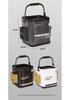 Foldable Multi-Purpose EVA Fishing Bucket: Portable Live Fish Keeper and Lure Container for Outdoor Use.