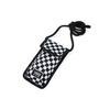 Vans Logo Checkerboard Polyester Phone Bag Unisex Shoulder Bag Black White VN0A4S71705