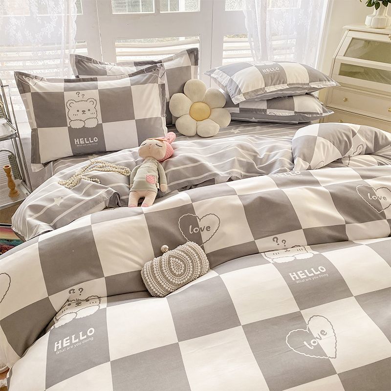 

Пододеяльник с рисунком для дома, не наносящий вреда коже, можно стирать, современные пододеяльники, студенческие нелиняющие постельные принадлежности класса люкс Housse De Couette 150x200cm