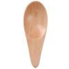 1/6 peças Cor Natural Colher Pequena de Sal Madeira Maciça Colher de Café Lavável Colher para Condimentos Bar