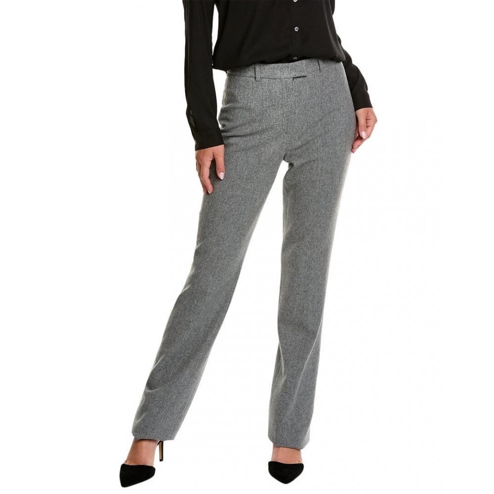 

Брюки из смесовой шерсти Michael Kors Yasmeen серые