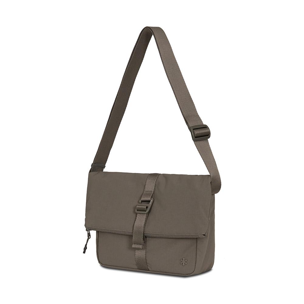 [Snowpeak] Dual-Tech Eco Cross Bag Dark Khaki (S24FUFCB33)
