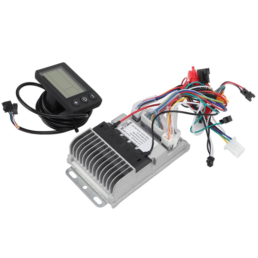 48V 60V 500W Electric Bike Brushless Controller LCD Display Kit 3 Mode Sinusoid Electric Bike Controller Kit