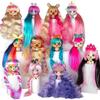 Eu Amo Vip Pets Figura Adorno para Penteado Acessórios para Crianças Brincadeira de Faz de Conta Diversão Presente