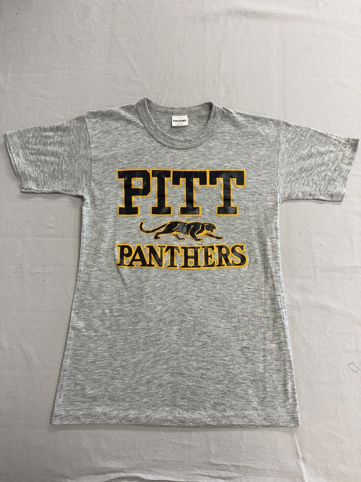 Vintage University of Pittsburgh T-shirt Pitt Panthers Tee S M