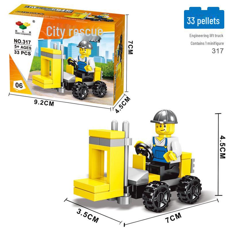 "Jucărie Mașină Mini Blocuri de Construcție Educative pentru Copii - Cadou de Antrenament pentru Grădiniță"