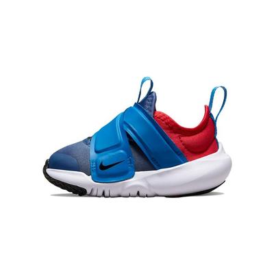 Flex Advance Comfortable Abrasion Resistant Low Top Running Shoes Blue Red Infant And Toddler CZ0188-402